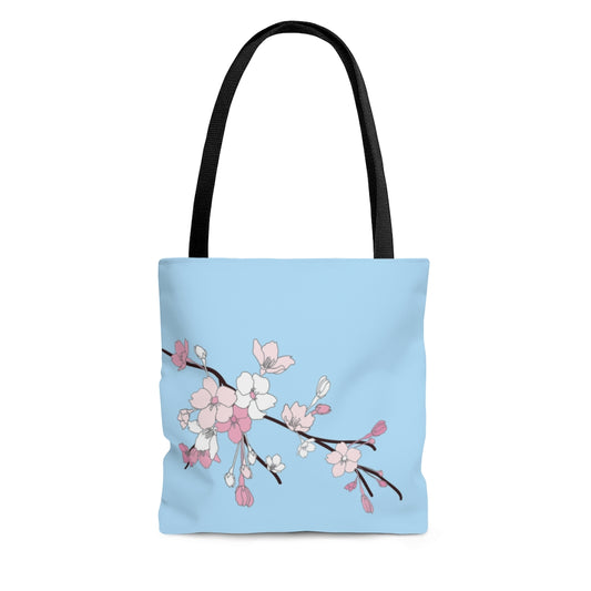 Tote bag- Sakura Blooms (Spring Skies)