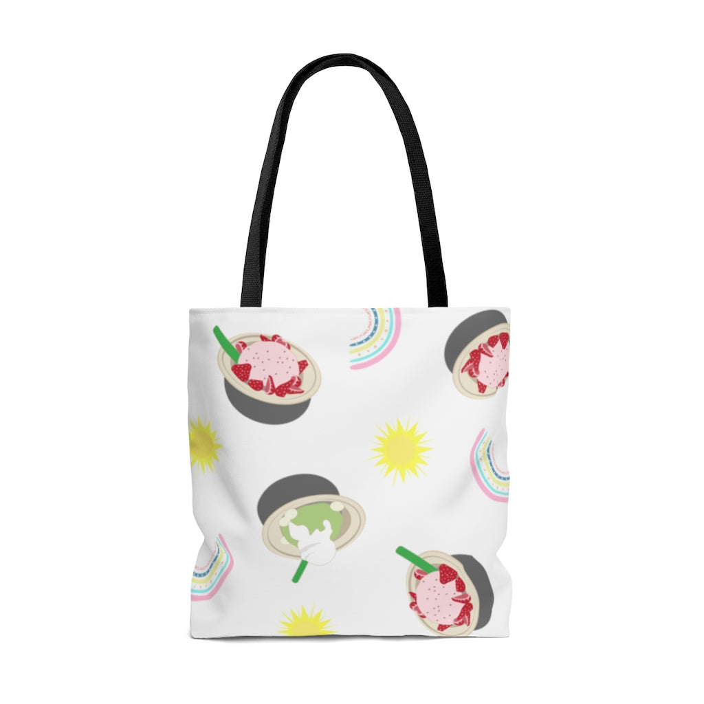 Tote bag- Shave Ice and Rainbows