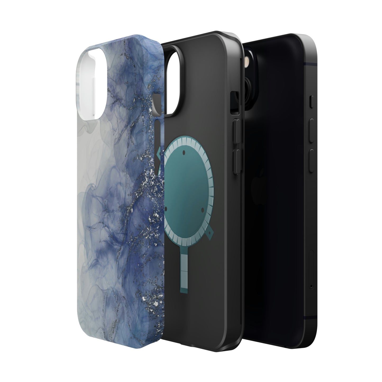 Cool Hues Alcohol Ink Art, MagSafe