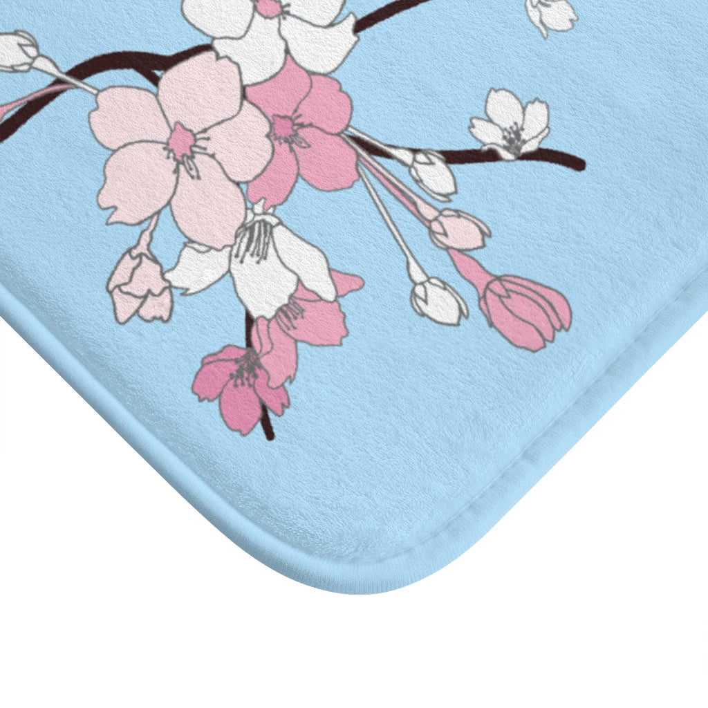 Bath Mat- Sakura Blooms (Spring Skies)