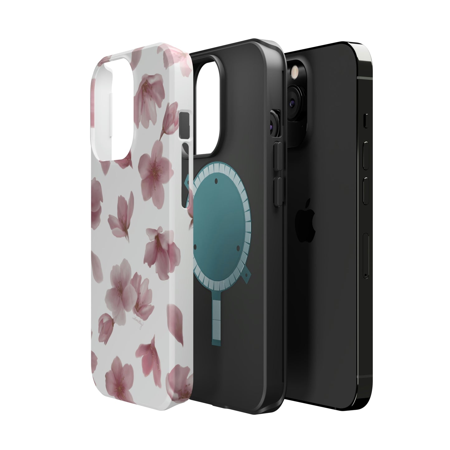 Sakura Cherry Blossoms in Spring (White), MagSafe