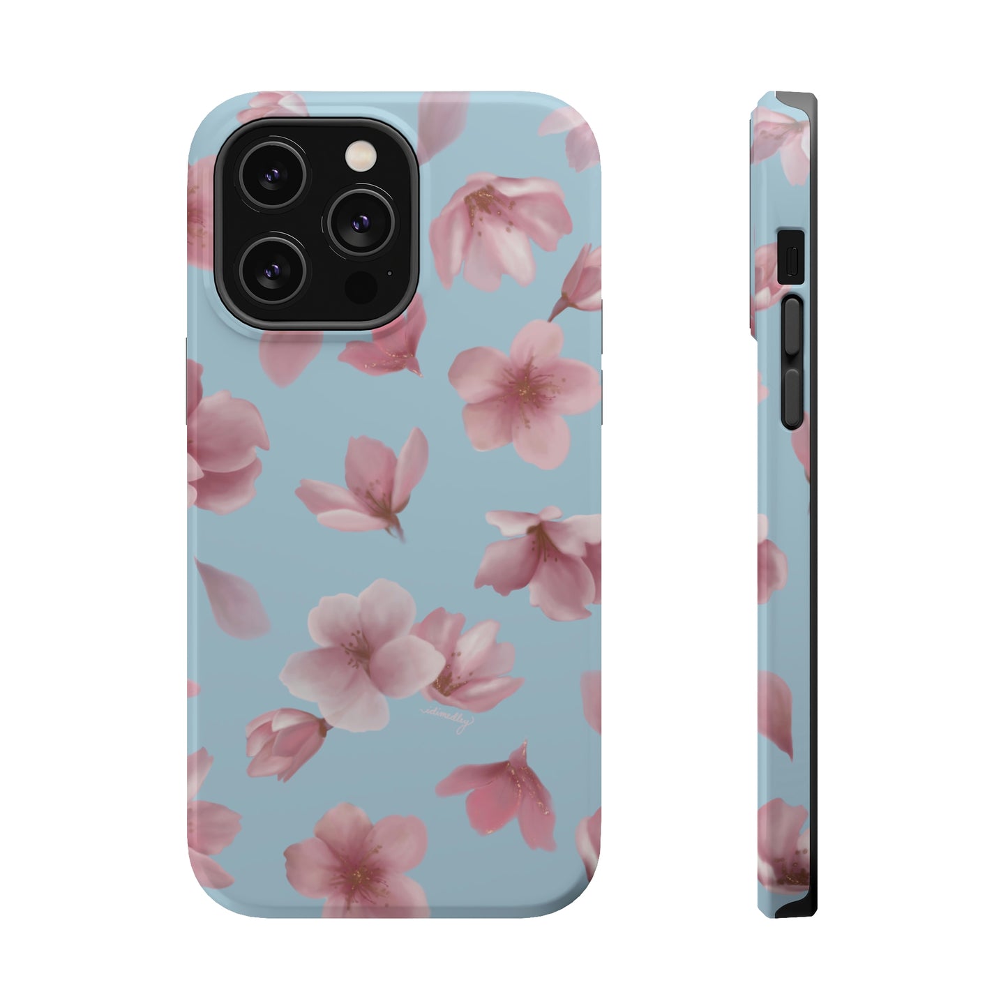 Sakura Cherry Blossoms in Spring (Light Blue), MagSafe