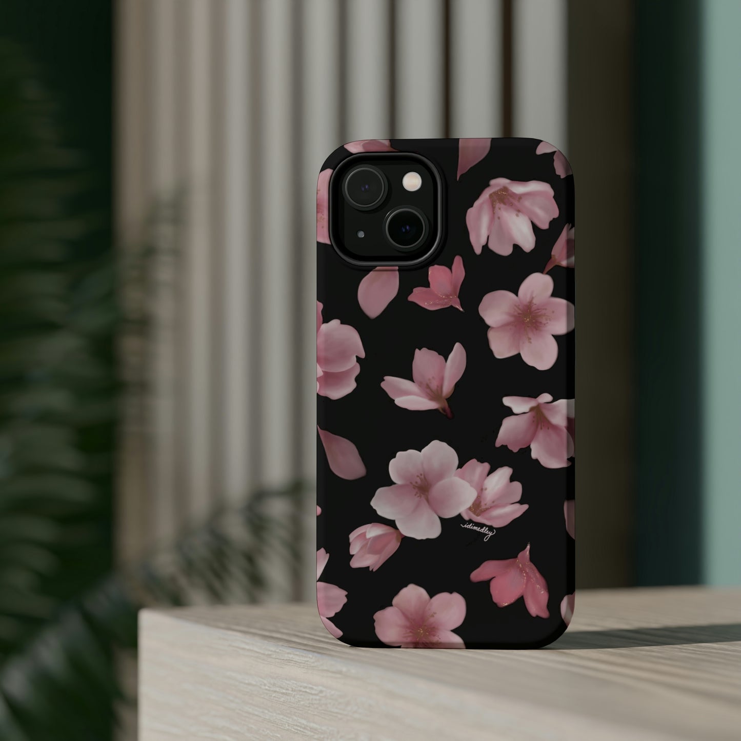 Sakura Cherry Blossoms in Spring (Black), MagSafe