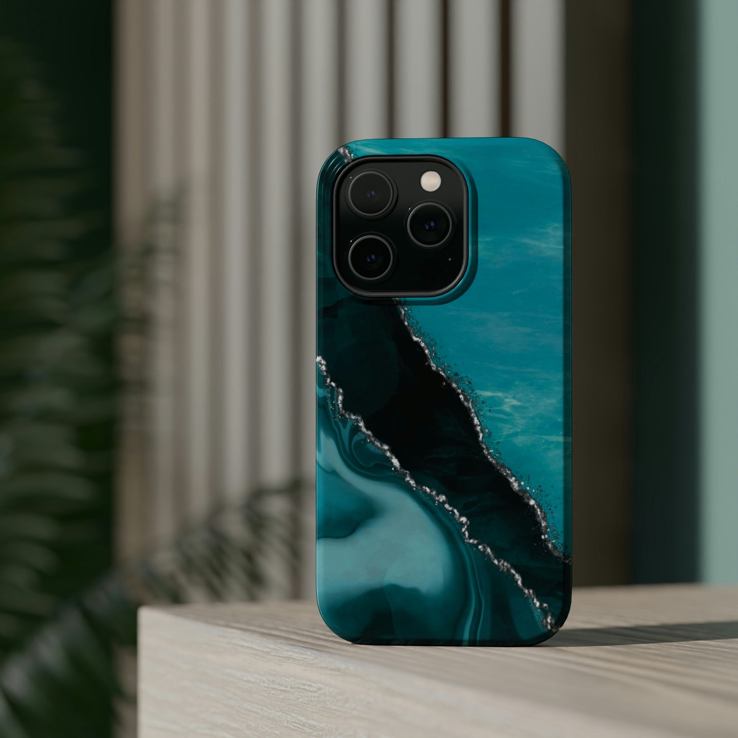 Marble Art Turquoise Geode, MagSafe
