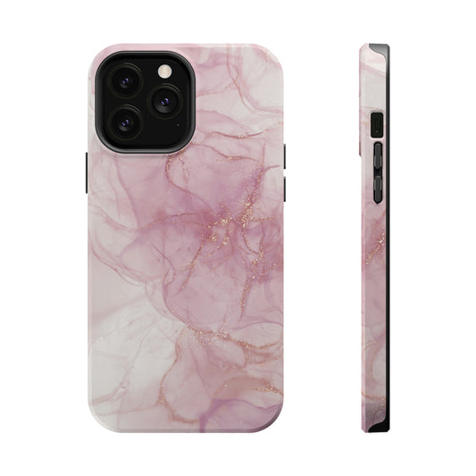 Rose Gold Alcohol Ink Art, MagSafe