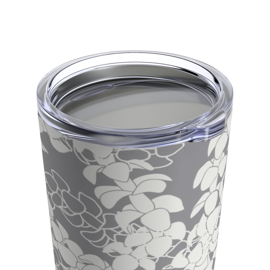 Tumbler 20oz- Puakenikeni Curvilinear Lei (Poi-ish)