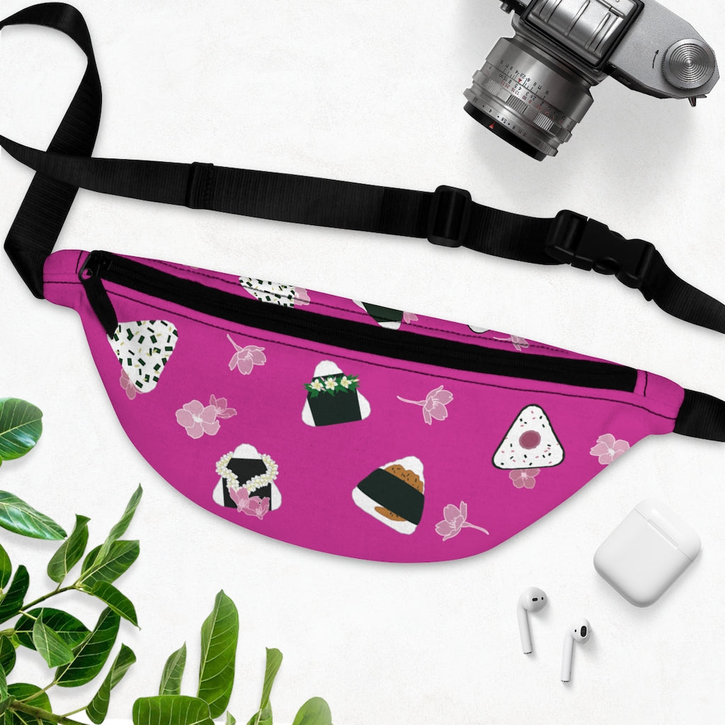 Waist/Hip/Shoulder Pack- Musubi Medley (Dragonfruit)