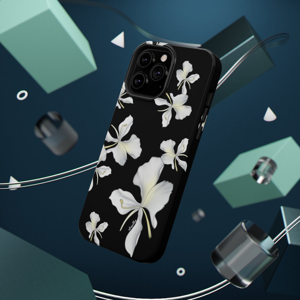 Awapuhi Butterfly Ginger Flower Falling (Black)
