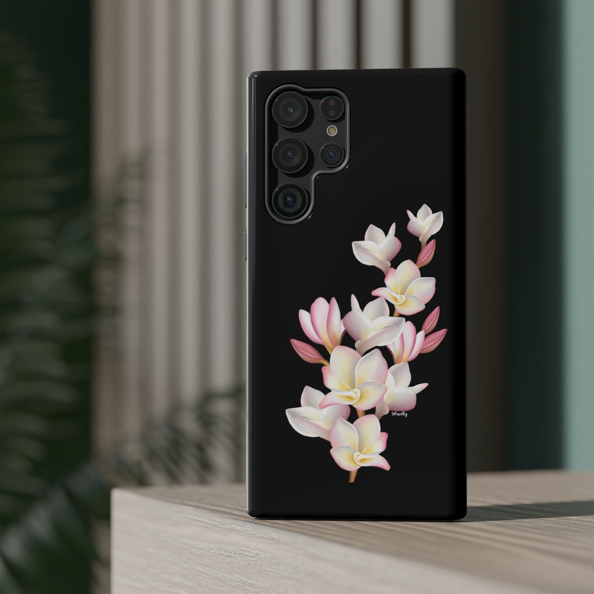 Plumeria Cluster (Black)