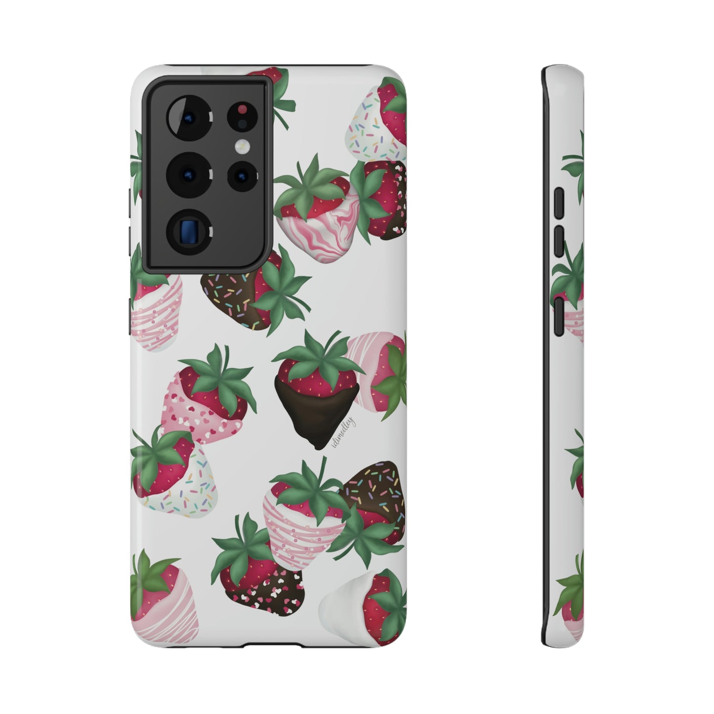 Strawberry Dipped Confections (White)