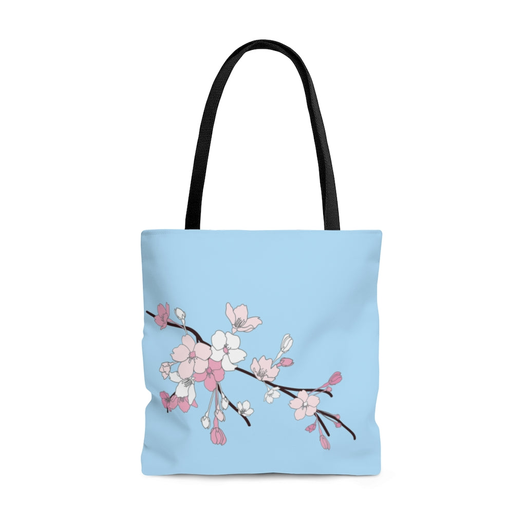Tote bag- Sakura Blooms (Spring Skies)