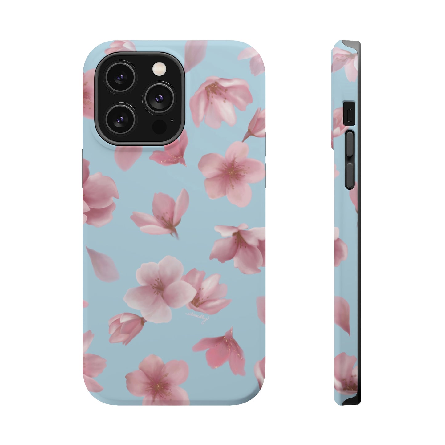 Sakura Cherry Blossoms in Spring (Light Blue), MagSafe