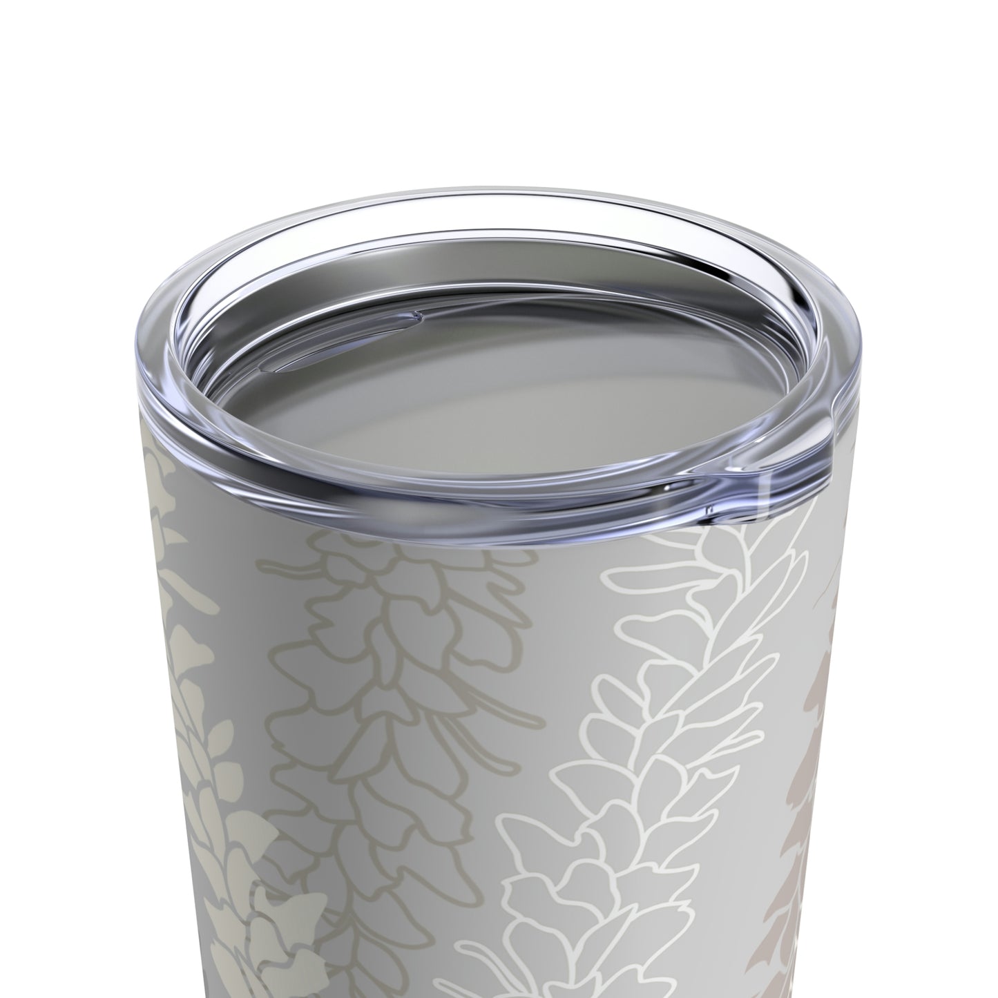 Tumbler 20oz- White Ginger Kisses (Gray)