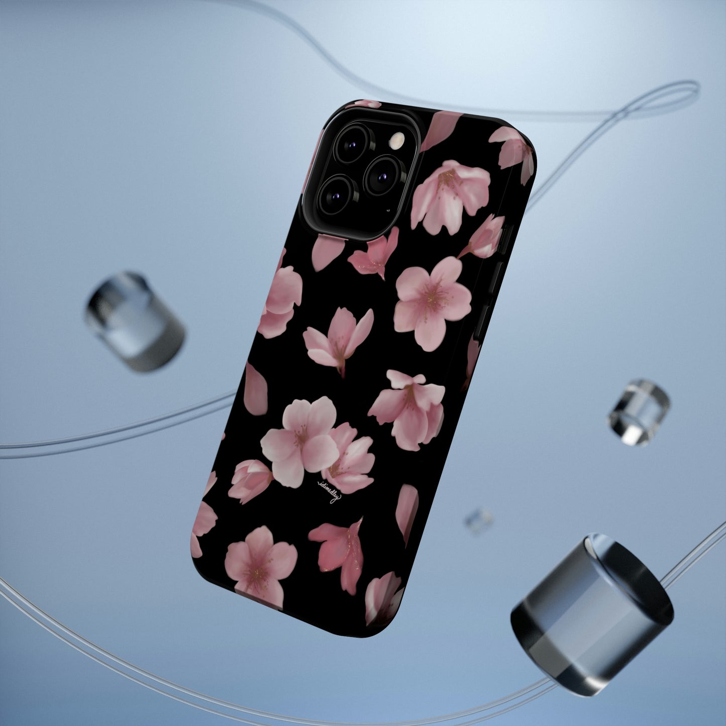 Sakura Cherry Blossoms in Spring (Black), MagSafe