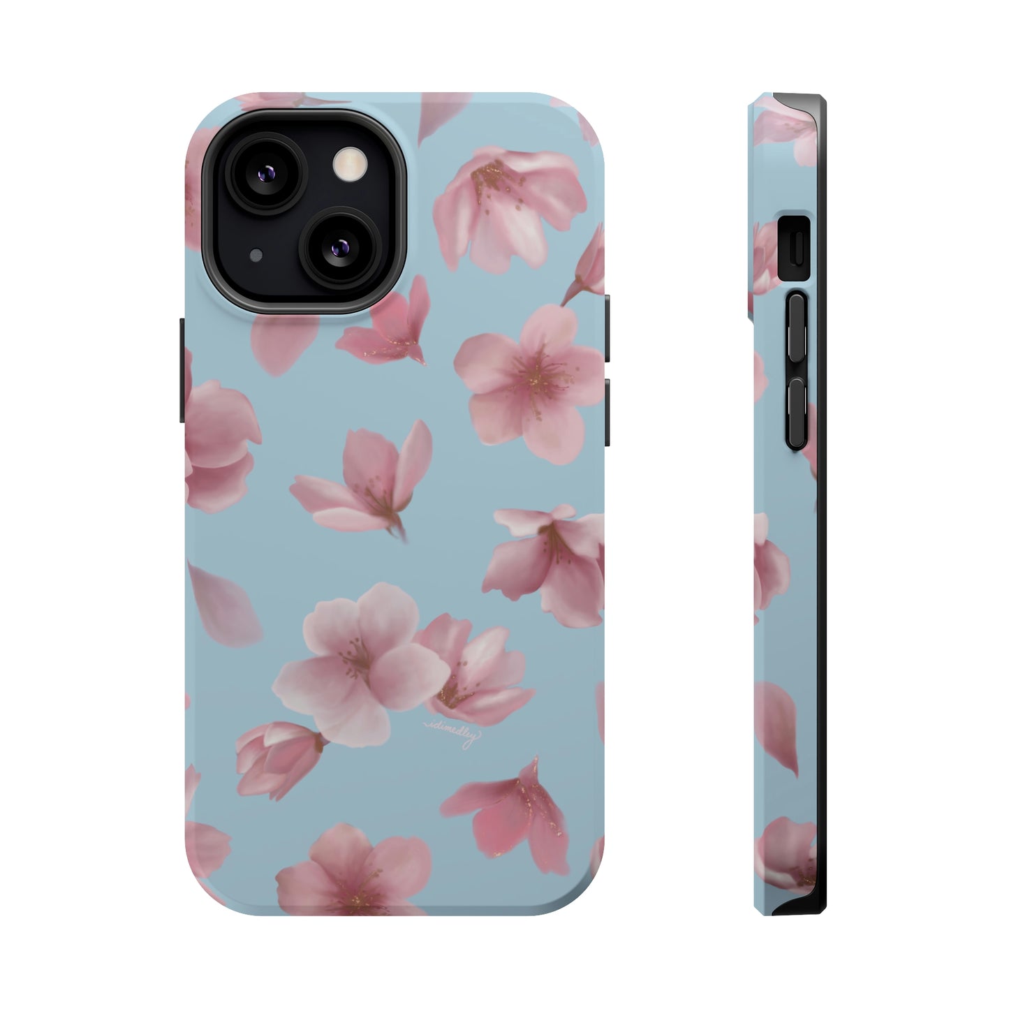 Sakura Cherry Blossoms in Spring (Light Blue), MagSafe