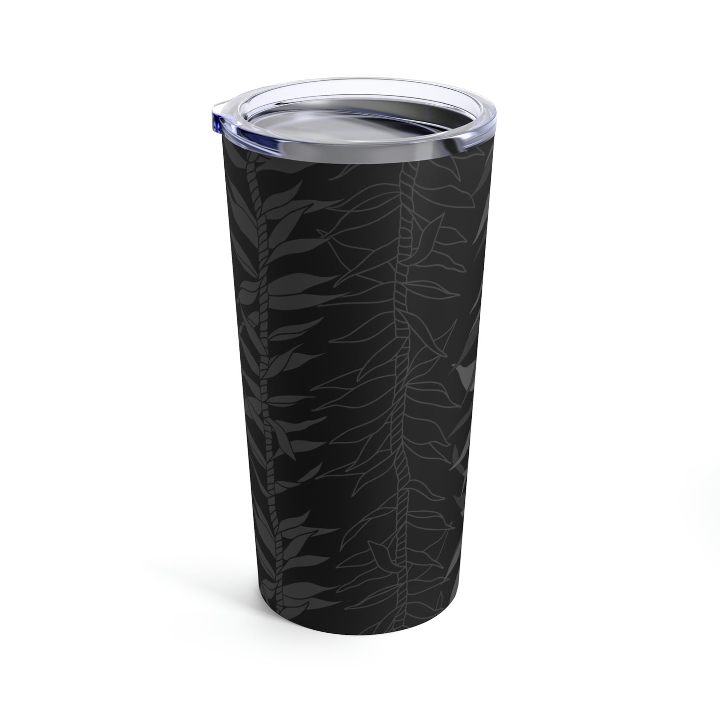 Tumbler 20oz- Ti Leaf Lucky Leis (Black)