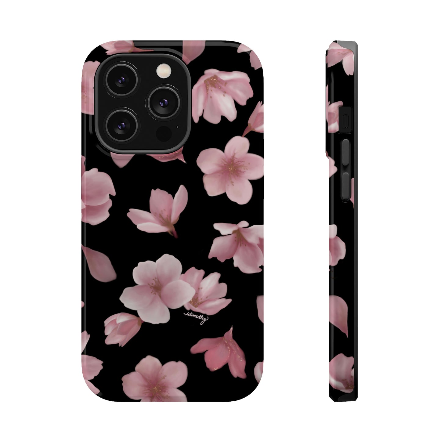 Sakura Cherry Blossoms in Spring (Black), MagSafe