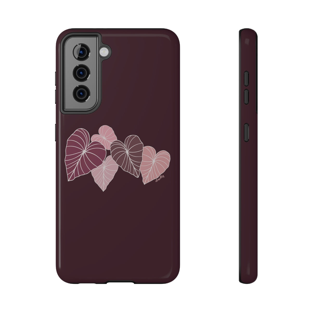 Kalo Fields in Shades of Mauve and Pink