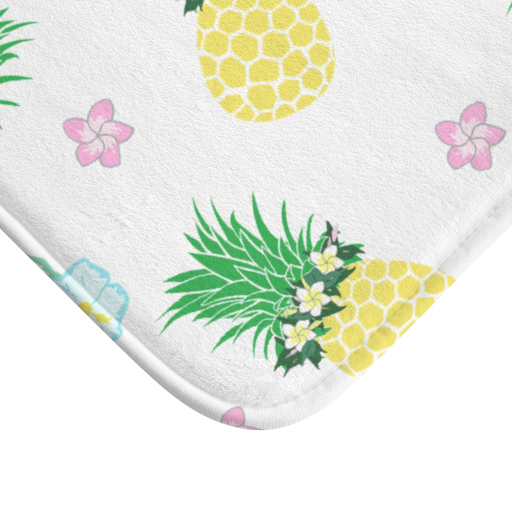 Bath Mat- Pineapple Party