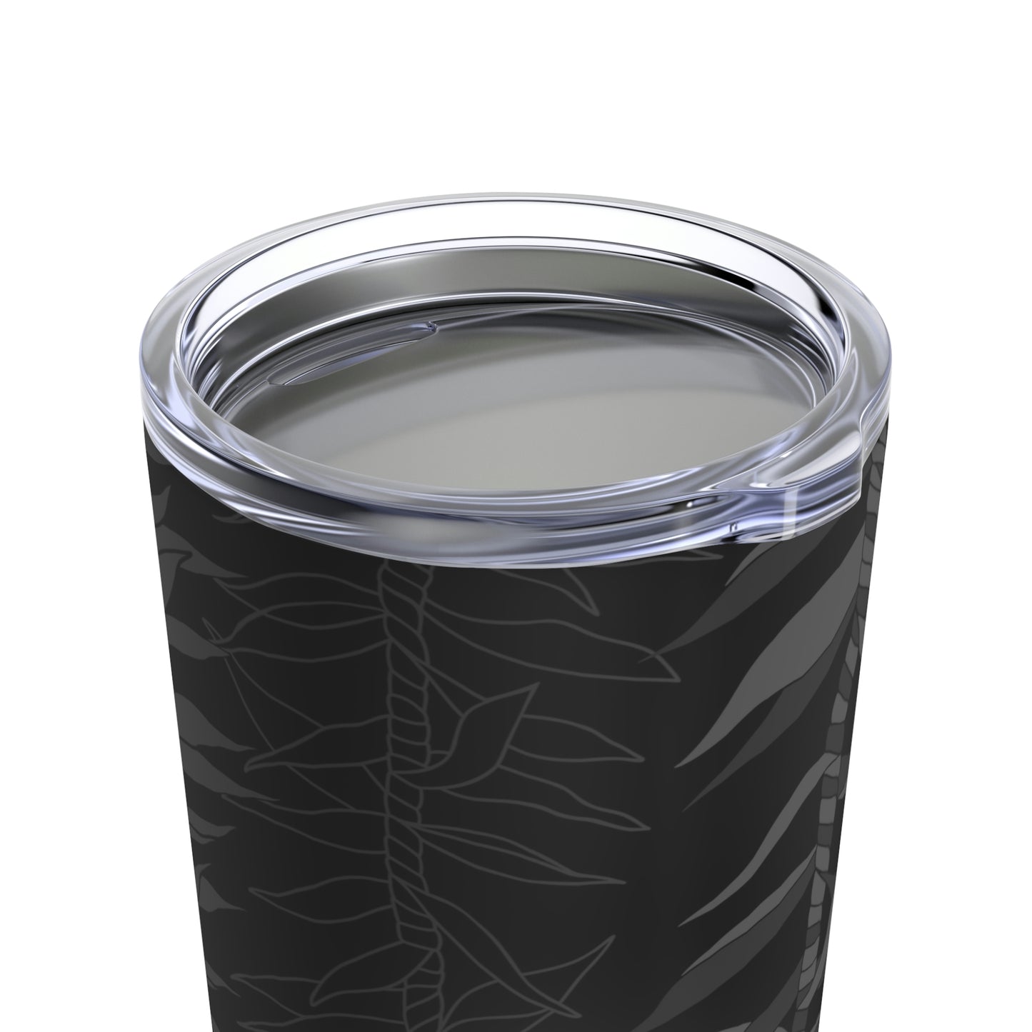 Tumbler 20oz- Ti Leaf Lucky Leis (Black)