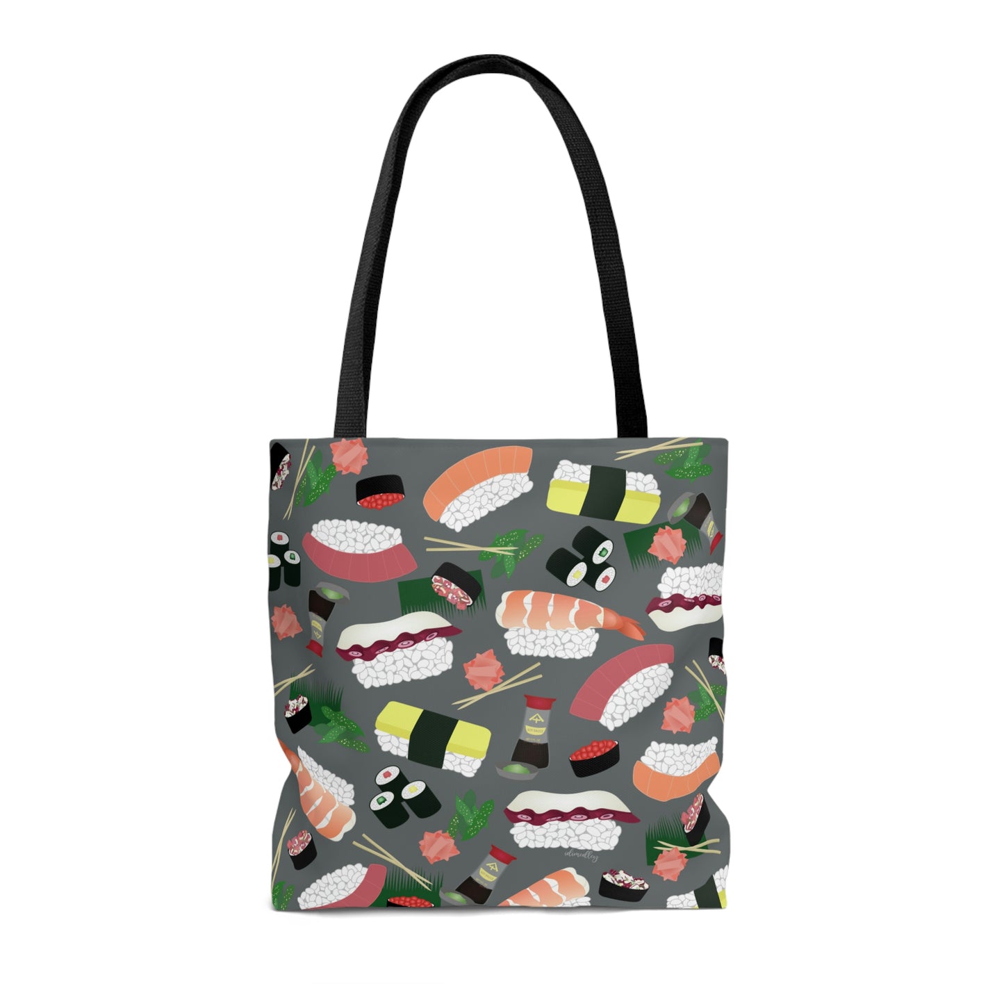 Tote bag- Sushi Lovers (Gray)