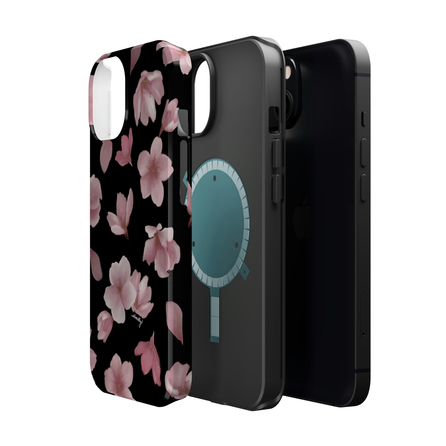 Sakura Cherry Blossoms in Spring (Black), MagSafe