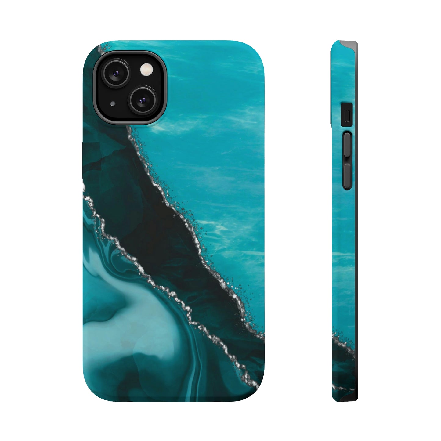 Marble Art Turquoise Geode, MagSafe