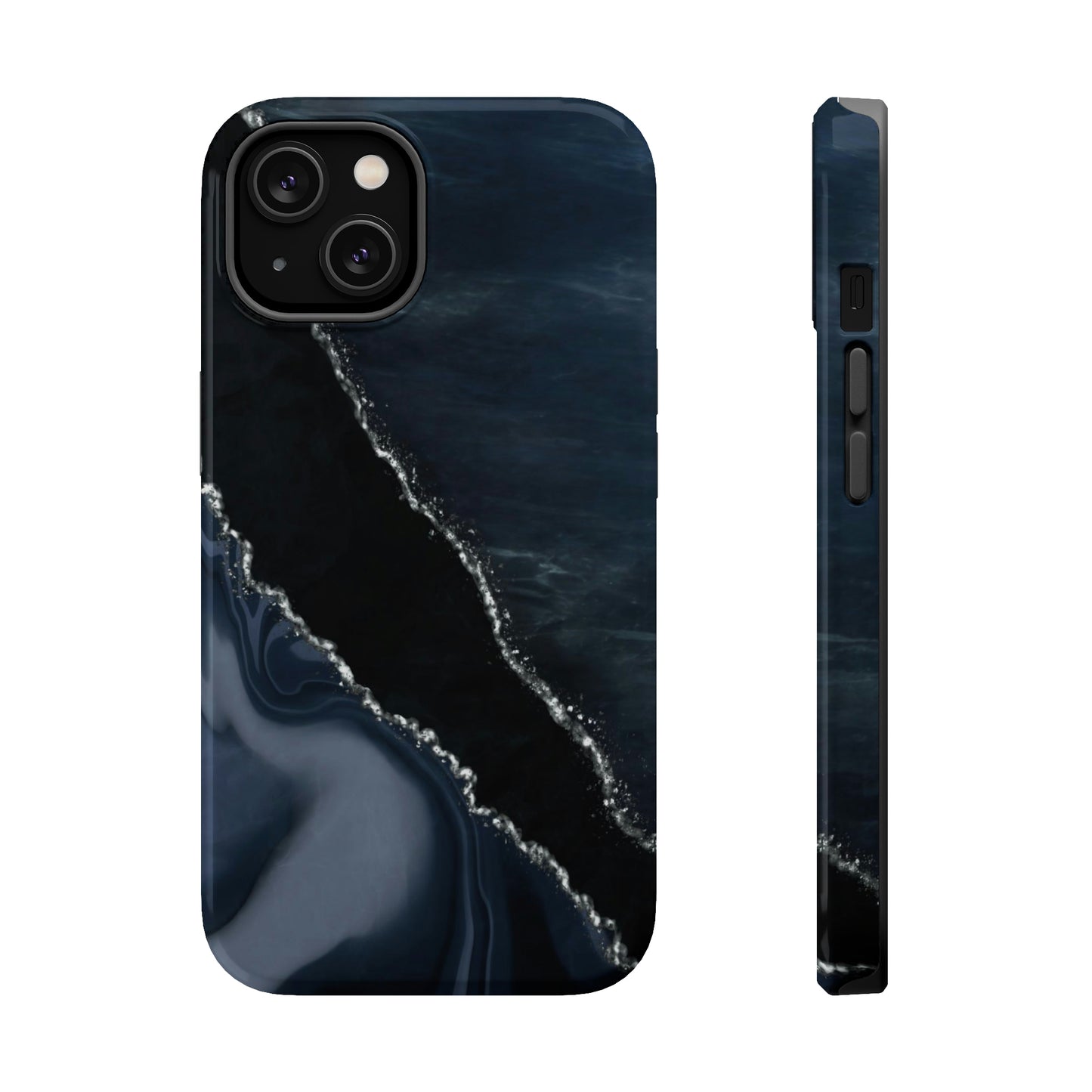 Marble Art Dark Blue Geode, MagSafe