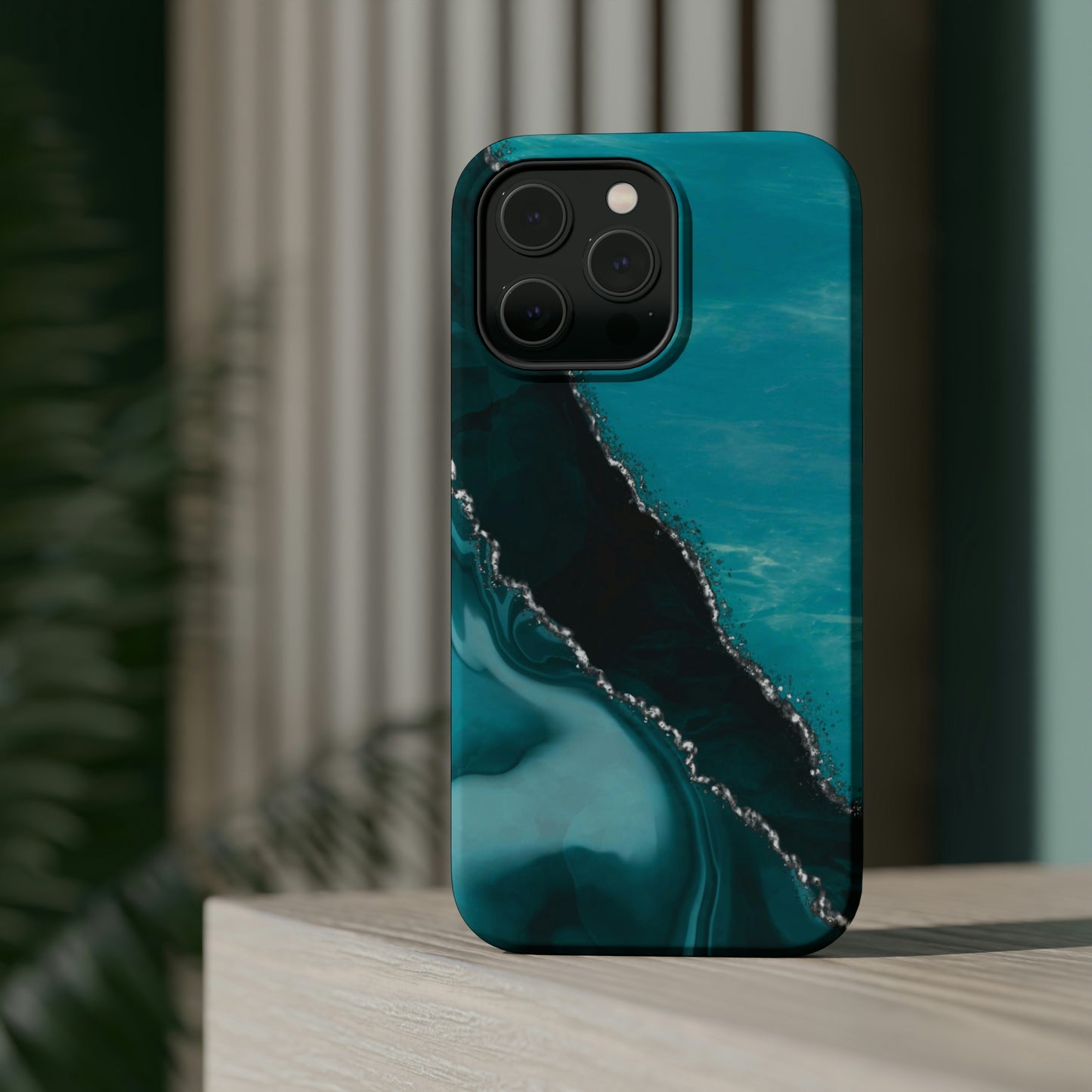 Marble Art Turquoise Geode, MagSafe