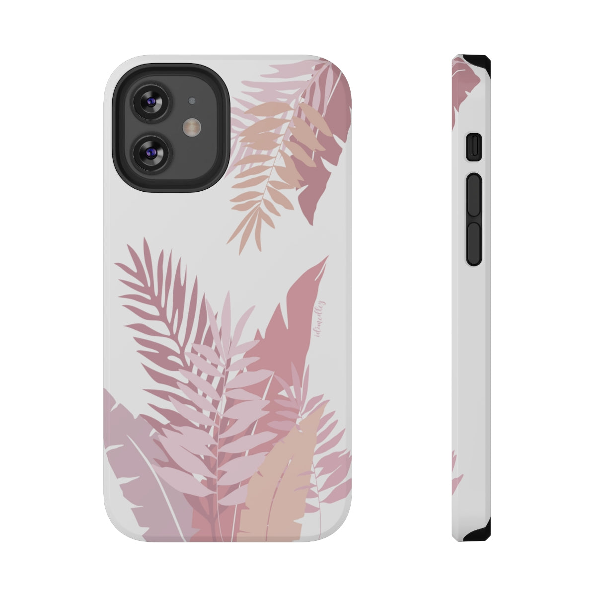 Whispering Leaves (Pink and White)