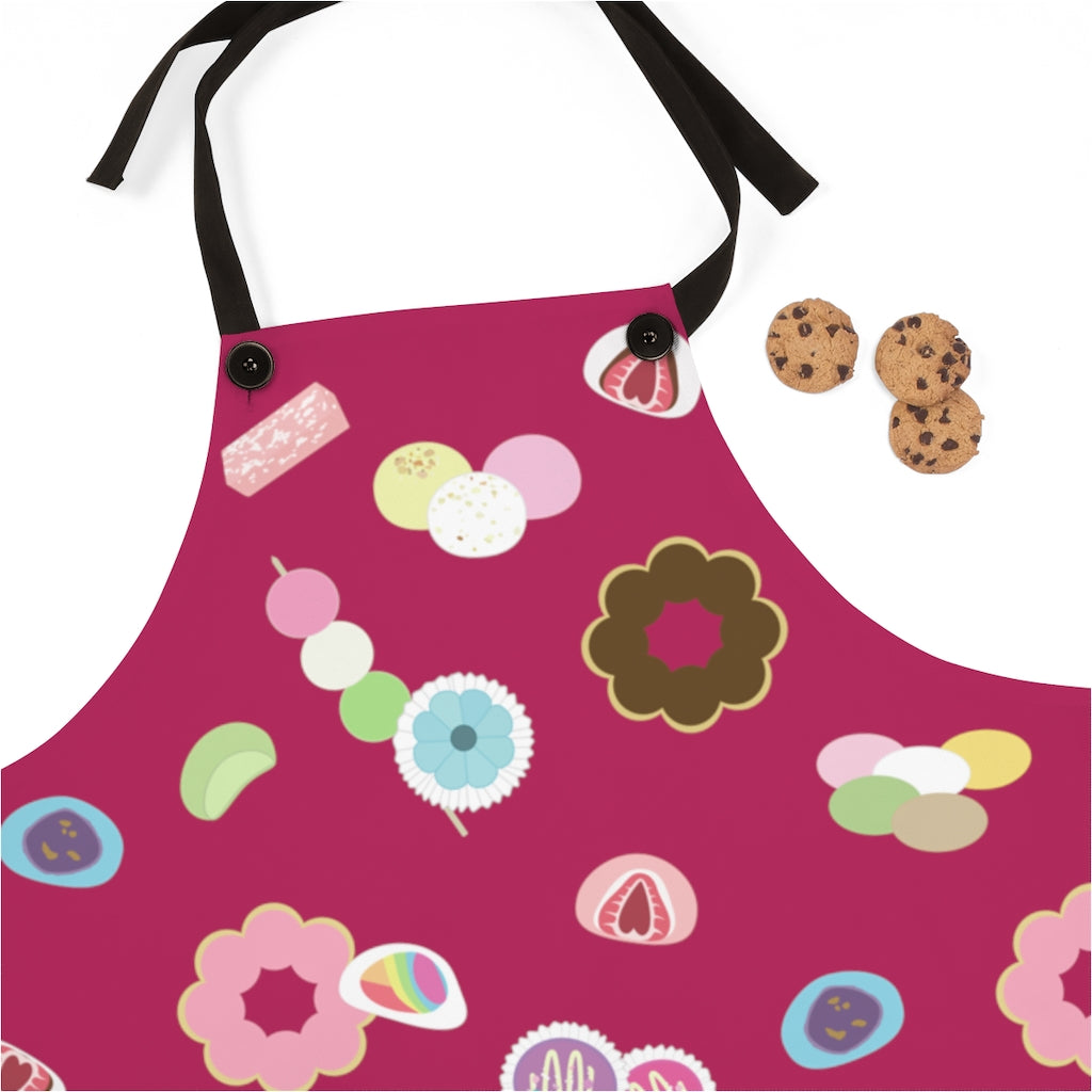 Apron- Mochi Magic (Berry)