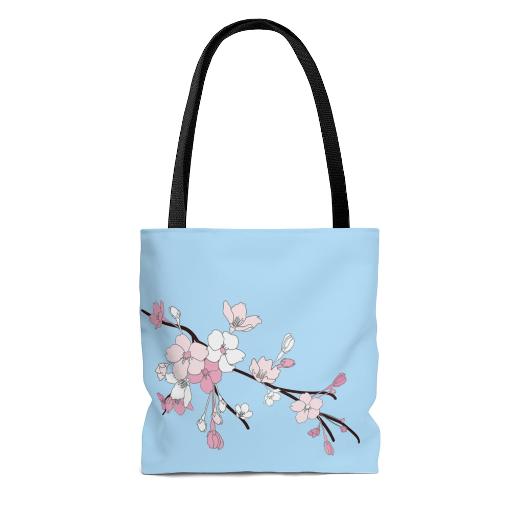 Tote bag- Sakura Blooms (Spring Skies)