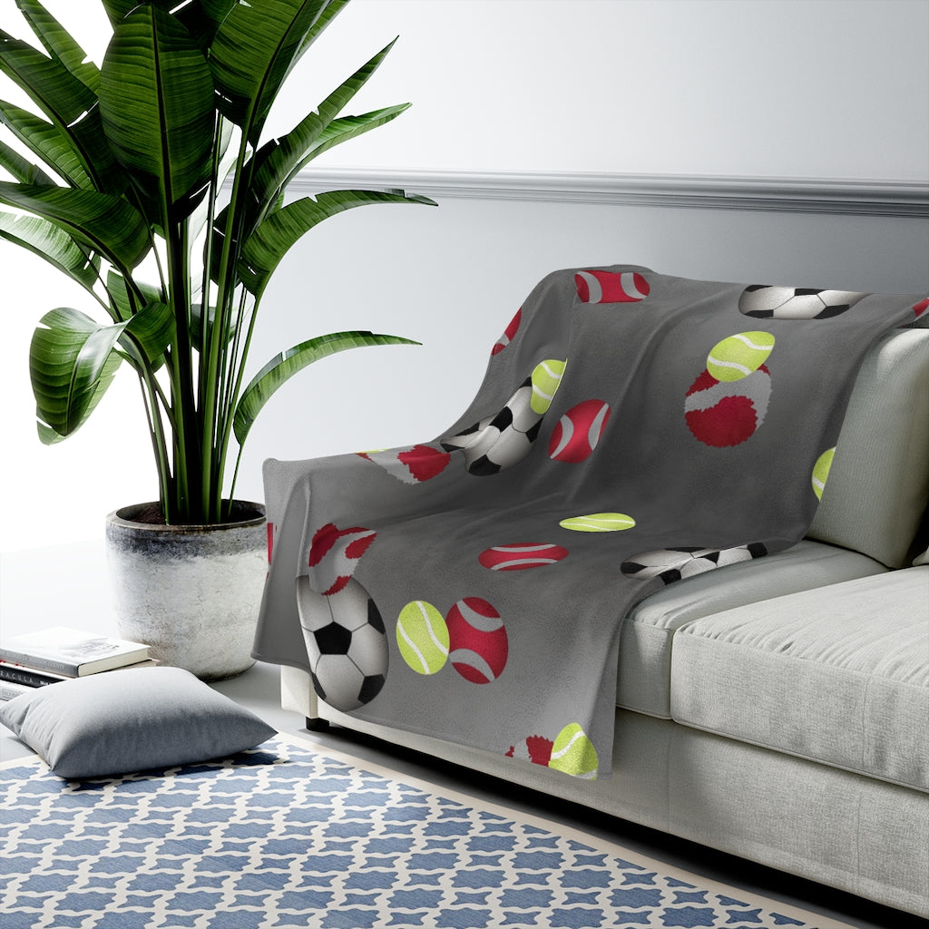 Velveteen Blanket- Toss it Hooman!