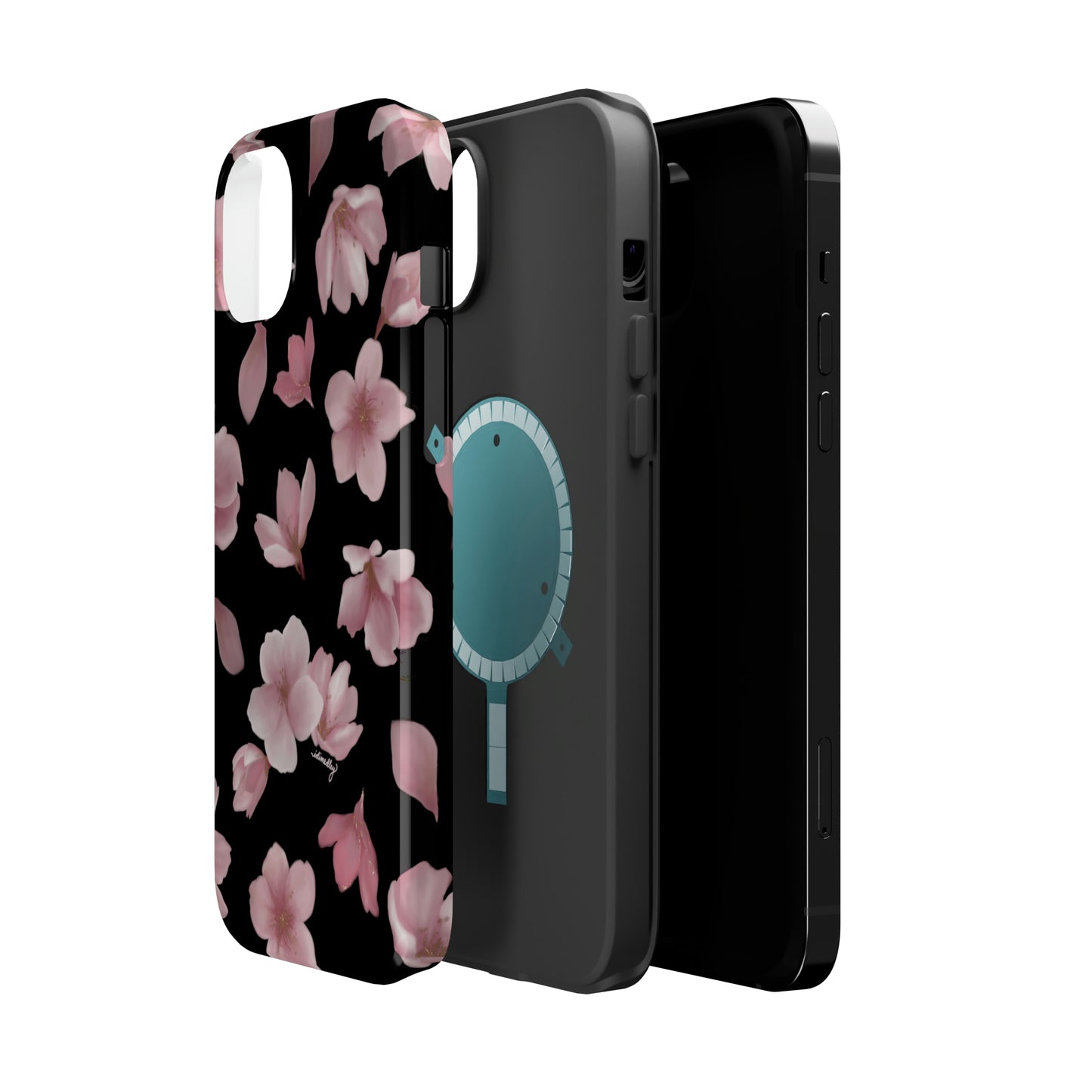 Sakura Cherry Blossoms in Spring (Black), MagSafe