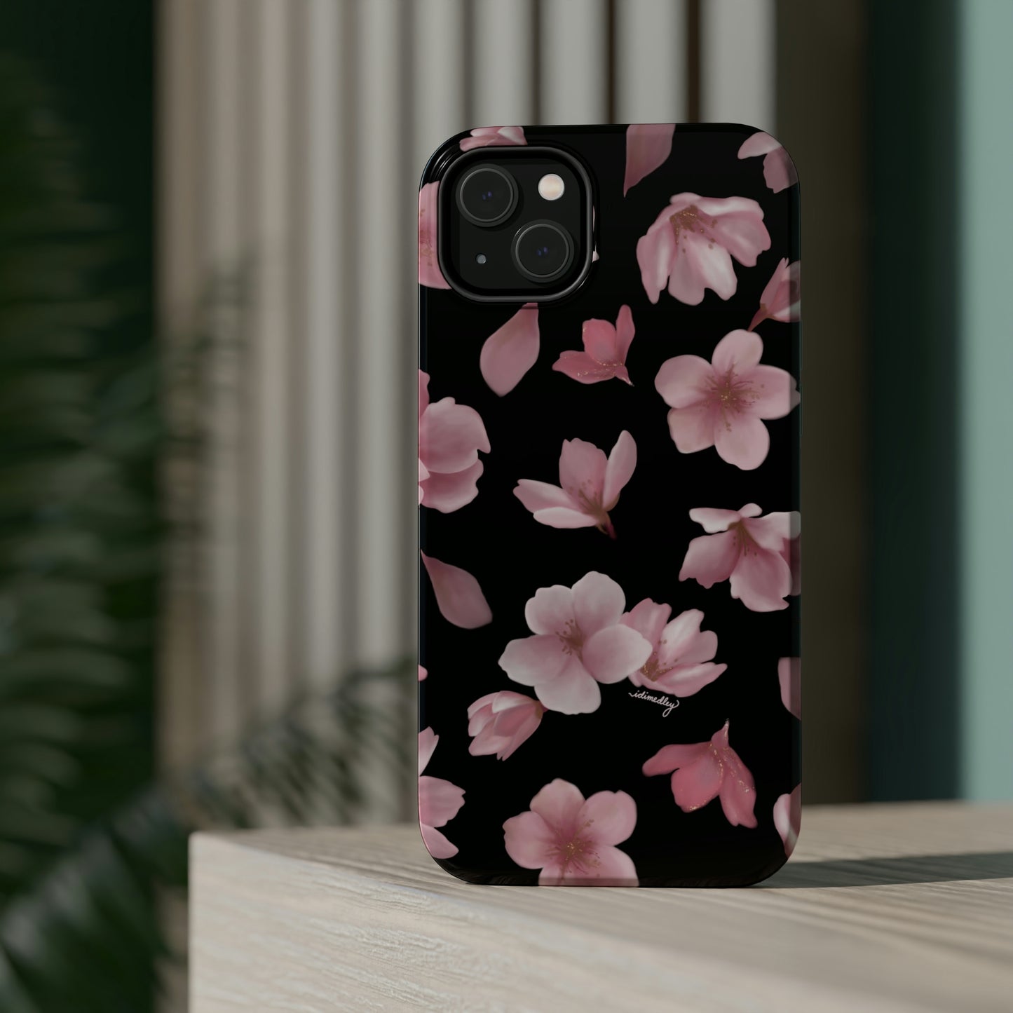 Sakura Cherry Blossoms in Spring (Black), MagSafe