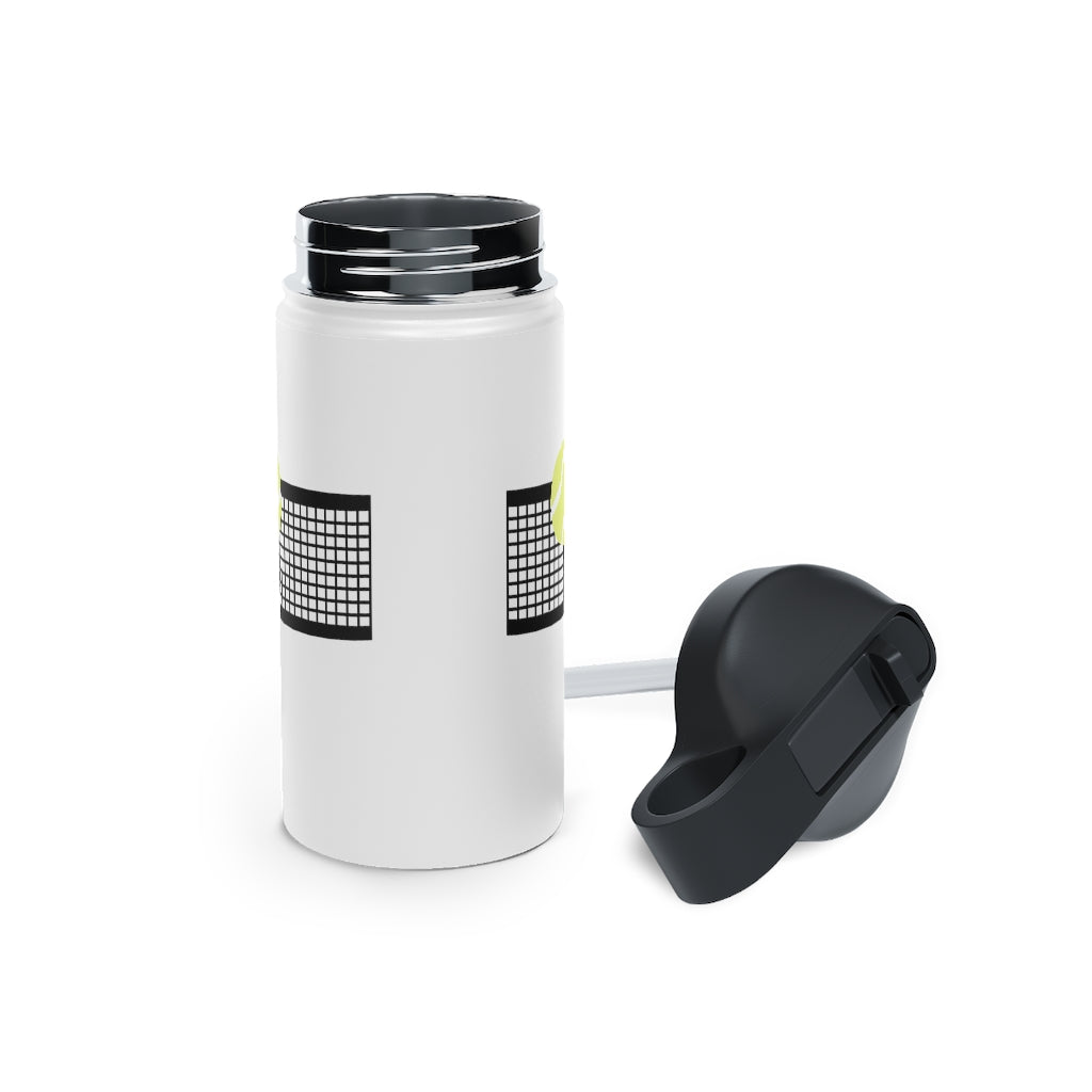 Water Bottle, 3 sizes, Stainless Steel with Sip Straw- Ball Coming!