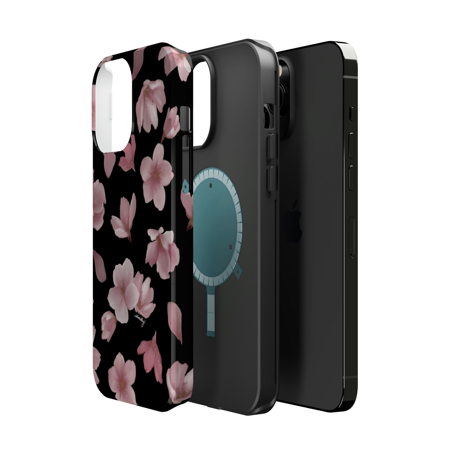 Sakura Cherry Blossoms in Spring (Black), MagSafe