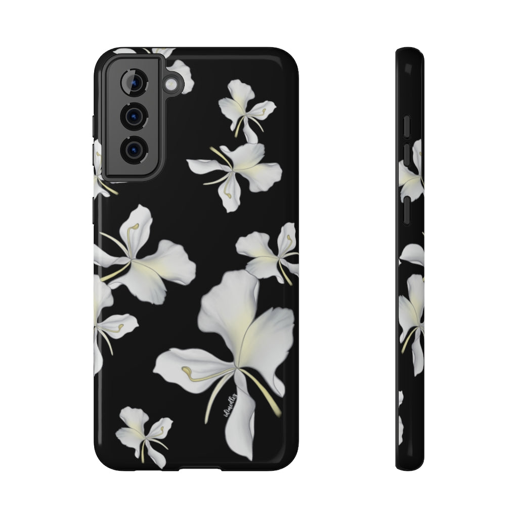 Awapuhi Butterfly Ginger Flower Falling (Black)