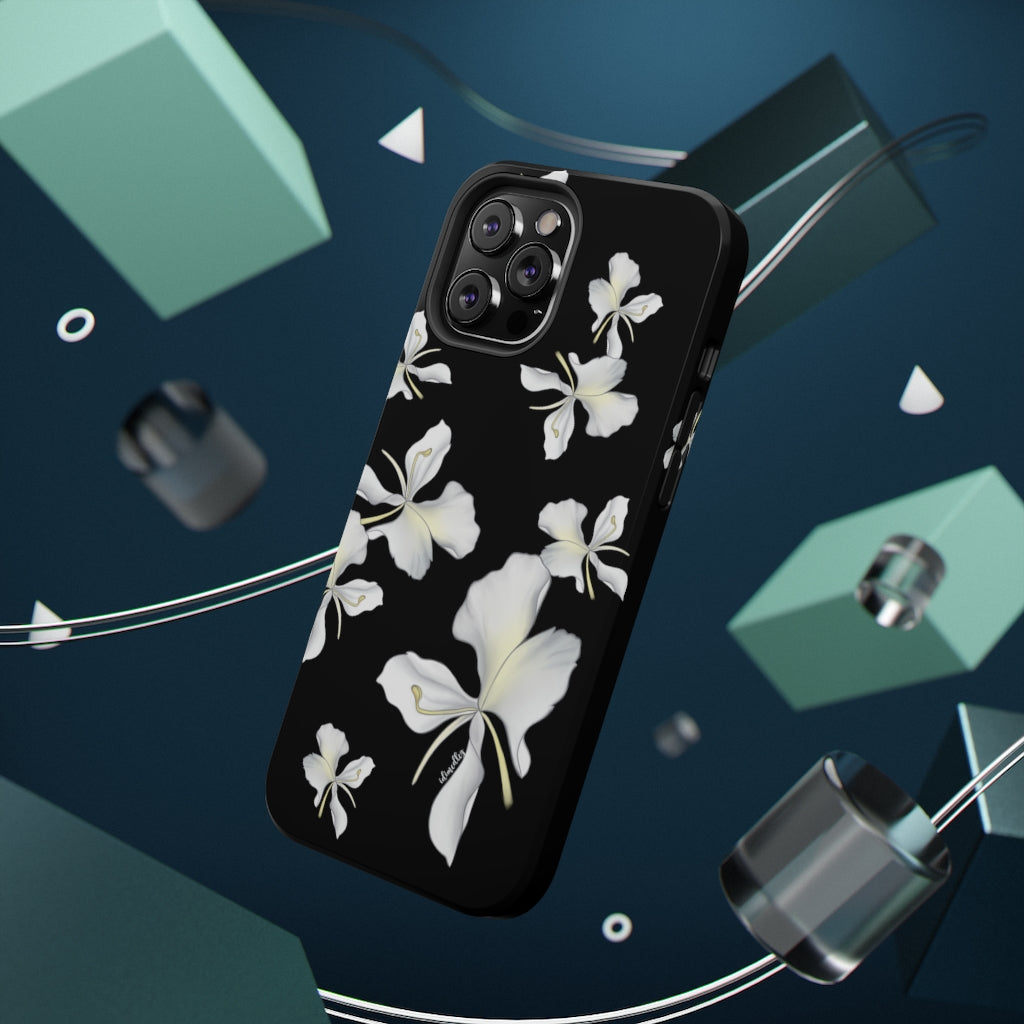 Awapuhi Butterfly Ginger Flower Falling (Black)