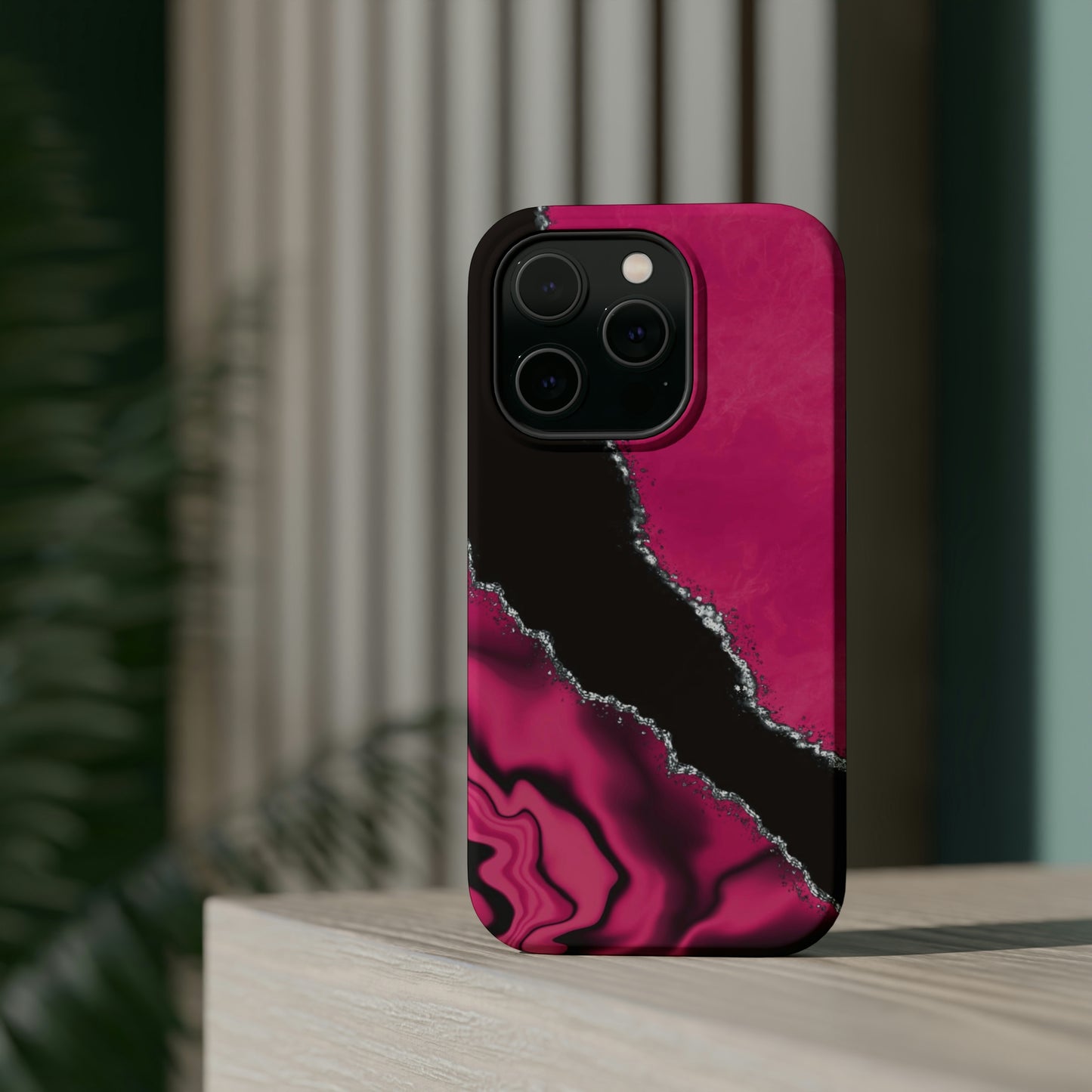 Marble Art Hot Pink Geode, MagSafe