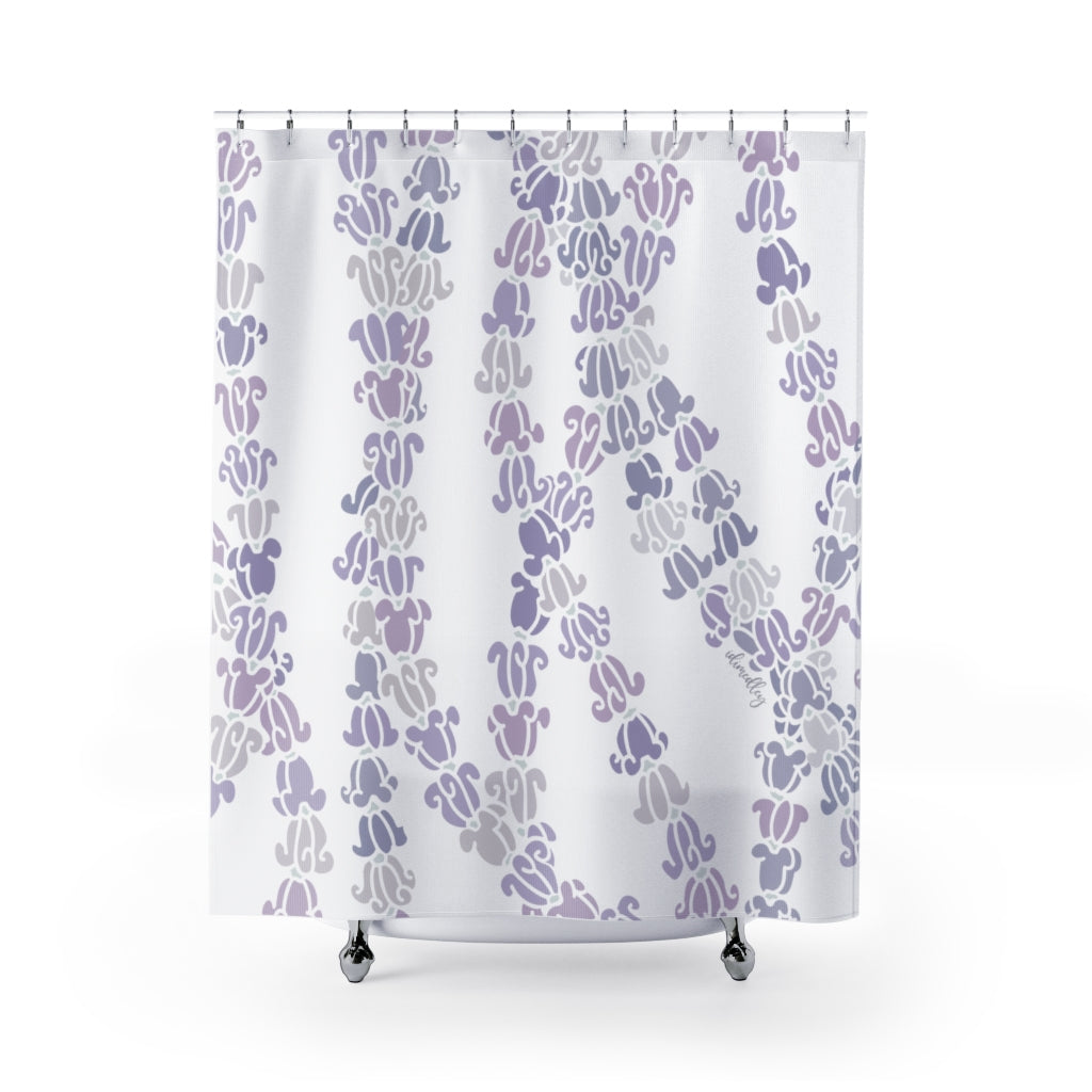 Shower Curtain- Crown Flower Melodies