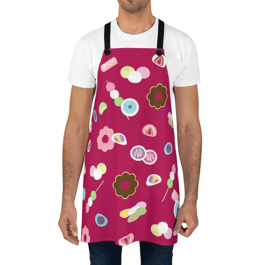 Apron- Mochi Magic (Berry)