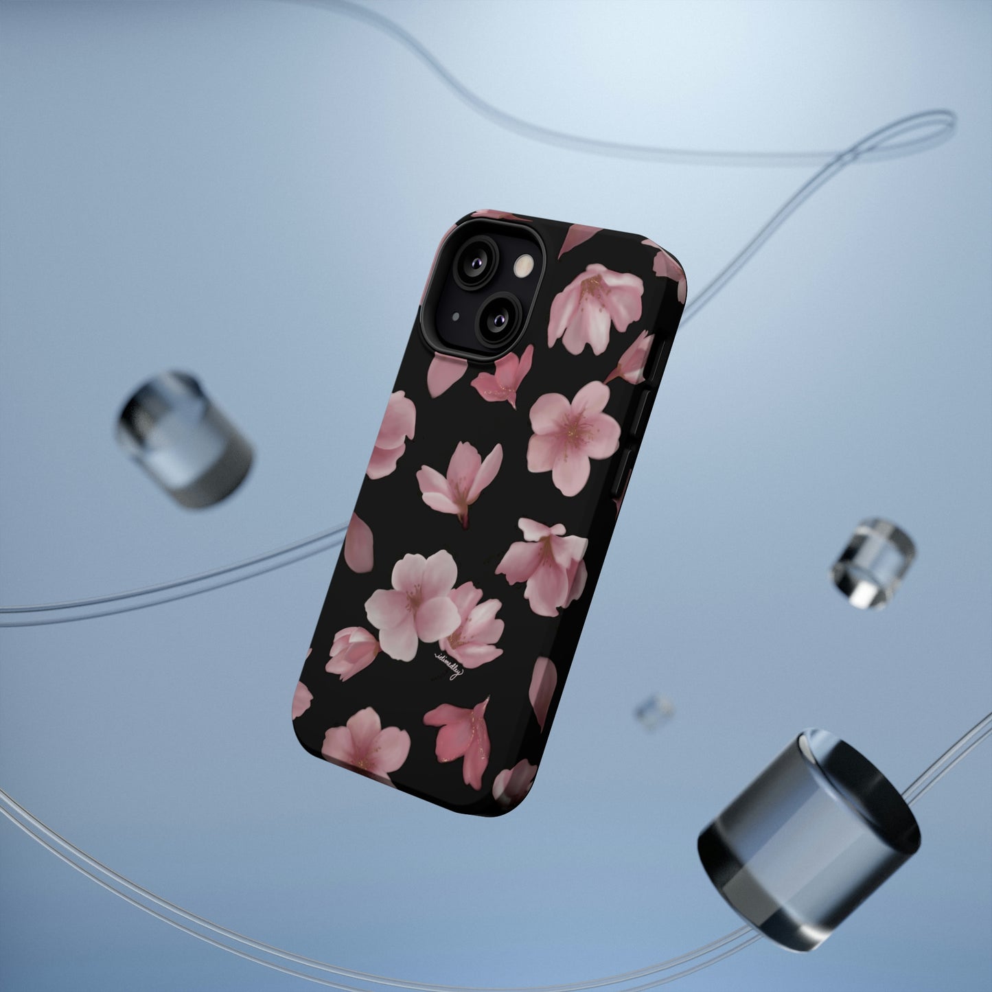 Sakura Cherry Blossoms in Spring (Black), MagSafe