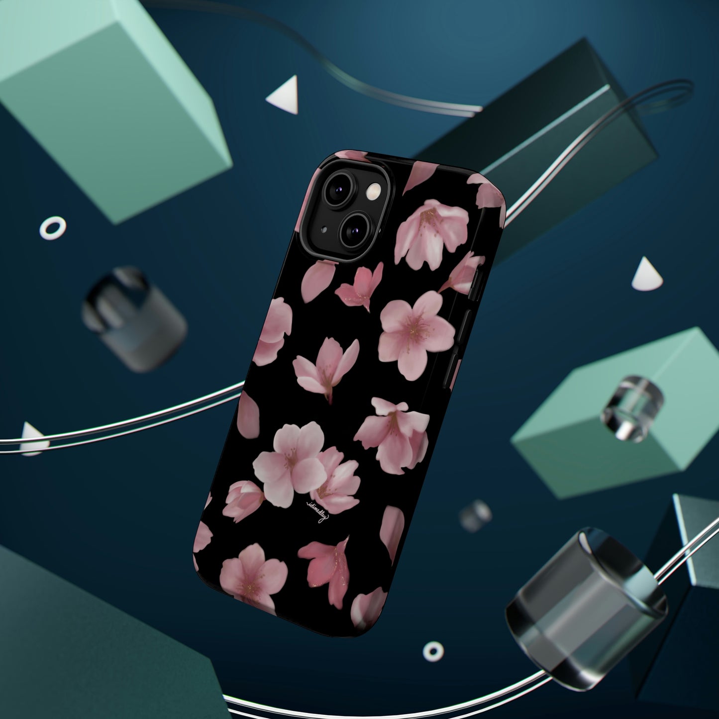 Sakura Cherry Blossoms in Spring (Black), MagSafe