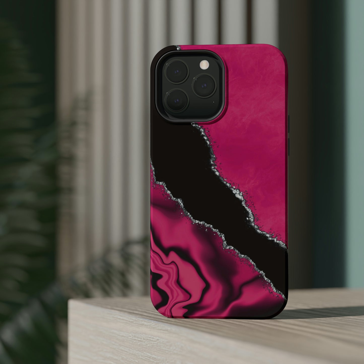 Marble Art Hot Pink Geode, MagSafe