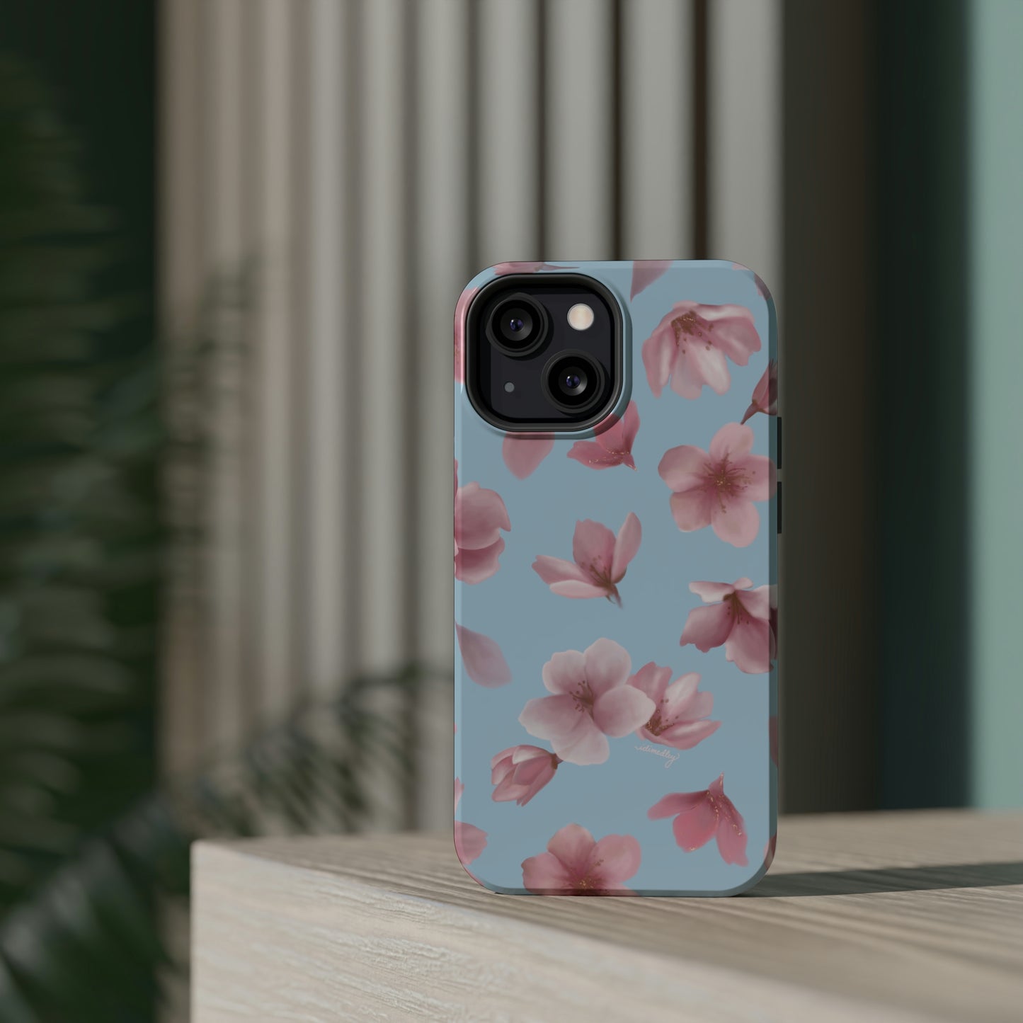 Sakura Cherry Blossoms in Spring (Light Blue), MagSafe