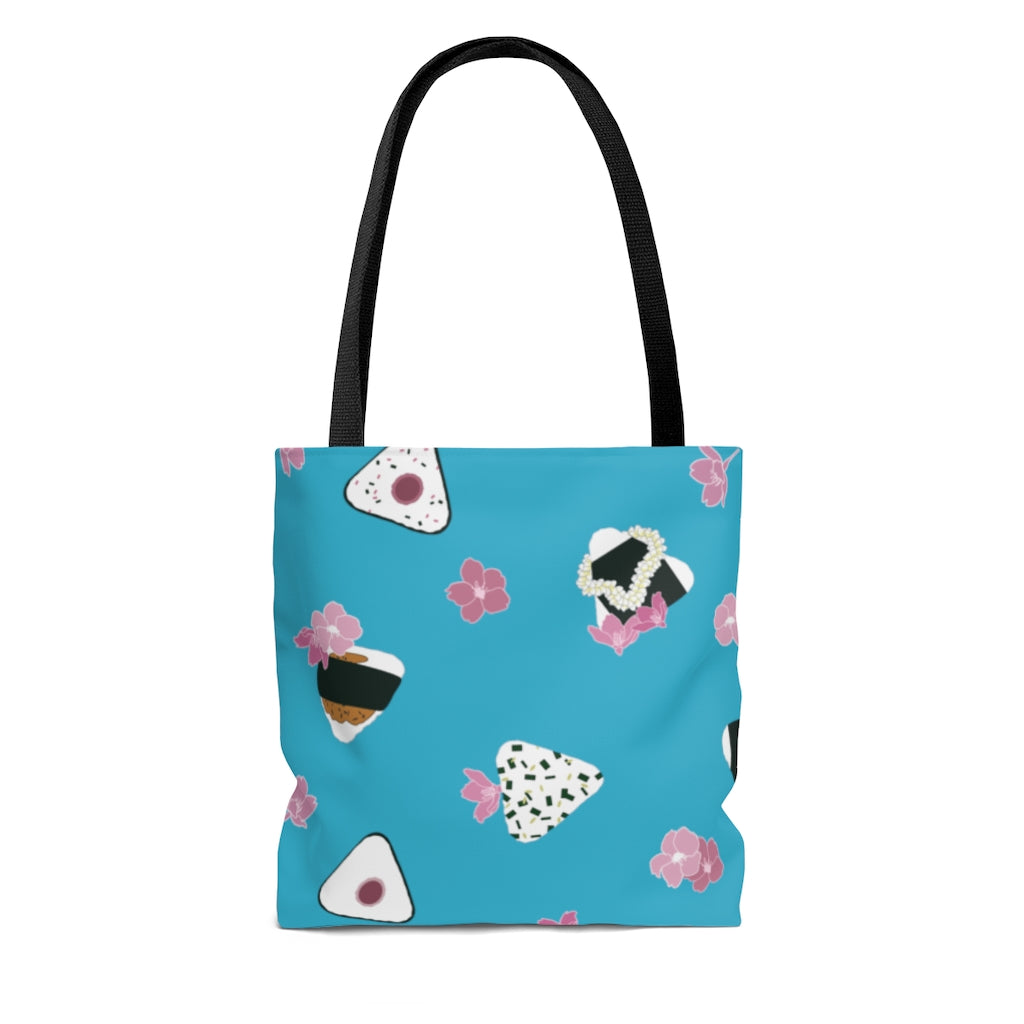 Tote bag- Musubi Medley (Blue Lagoon)