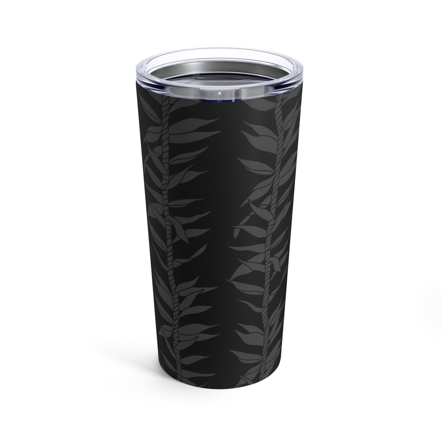 Tumbler 20oz- Ti Leaf Lucky Leis (Black)