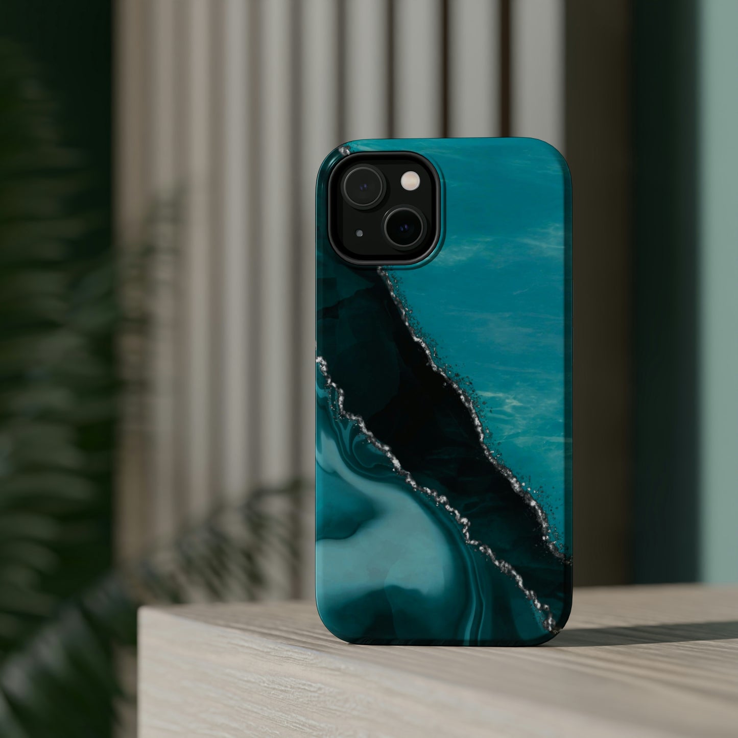 Marble Art Turquoise Geode, MagSafe
