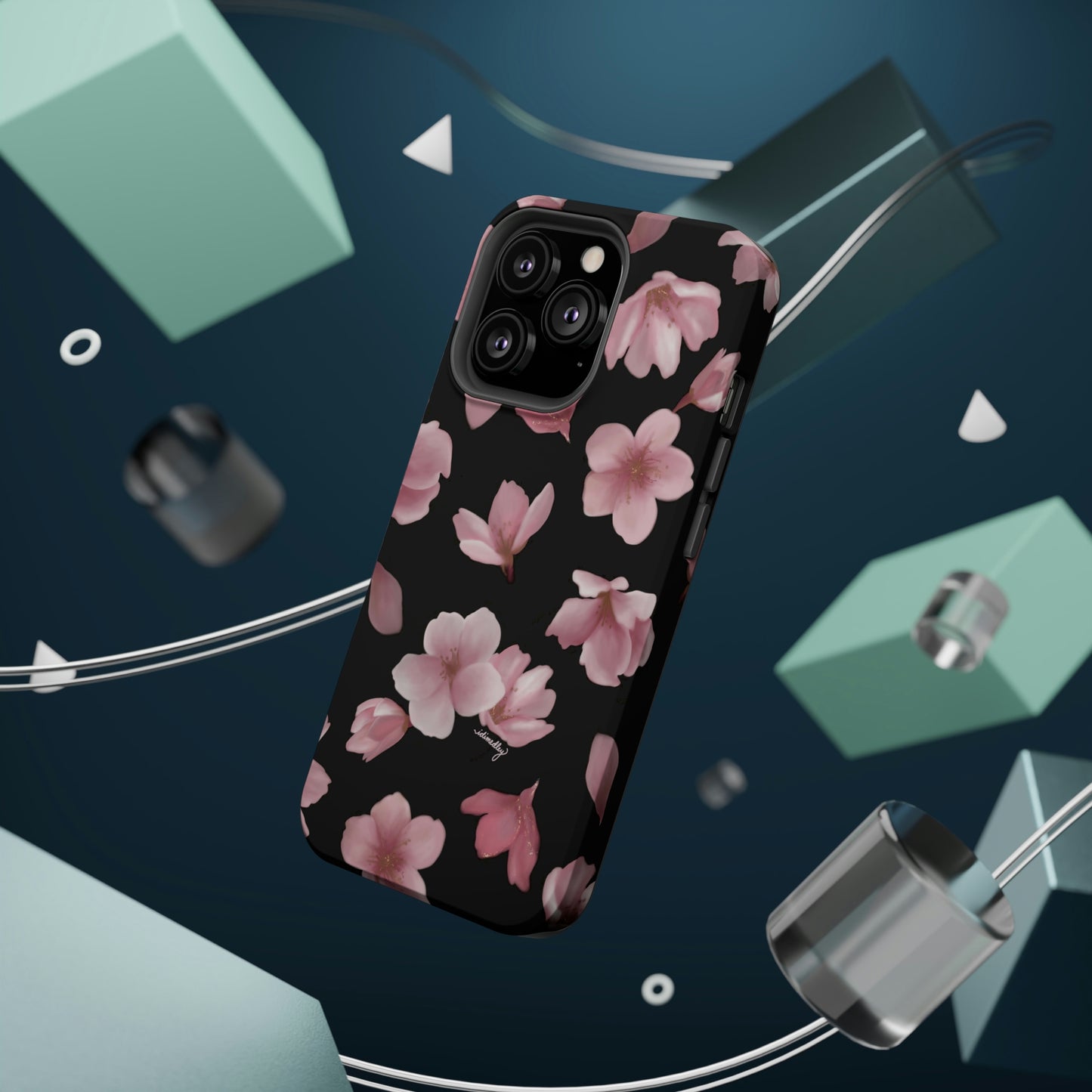 Sakura Cherry Blossoms in Spring (Black), MagSafe